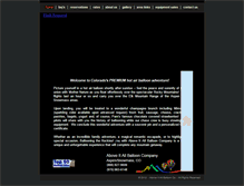 Tablet Screenshot of aboveitallballoon.com